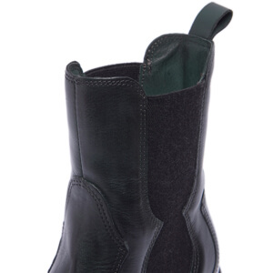 Carl Scarpa Caprice Green Leather Ankle Boots